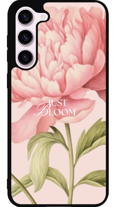 Coque Samsung Galaxy S23+ - Silicone rigide noir Just Bloom Spring 2026