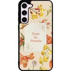 Samsung Galaxy S23+ Case Hülle - Silikon schwarz Trust the process Spring 2026