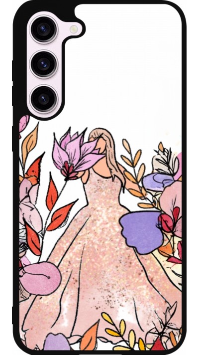 Samsung Galaxy S23+ Case Hülle - Silikon schwarz Taylor Swift Sketch - White