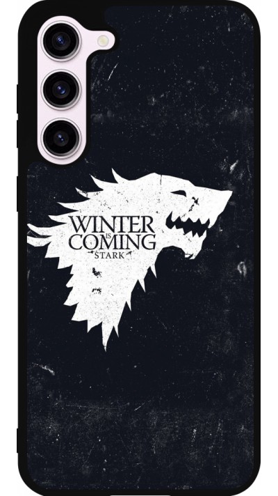 Samsung Galaxy S23+ Case Hülle - Silikon schwarz Winter is coming Stark