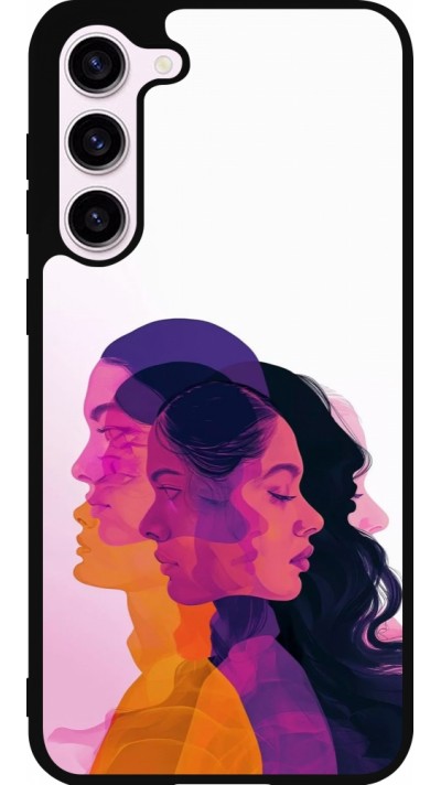 Coque Samsung Galaxy S23+ - Silicone rigide noir Womens day 2026 10