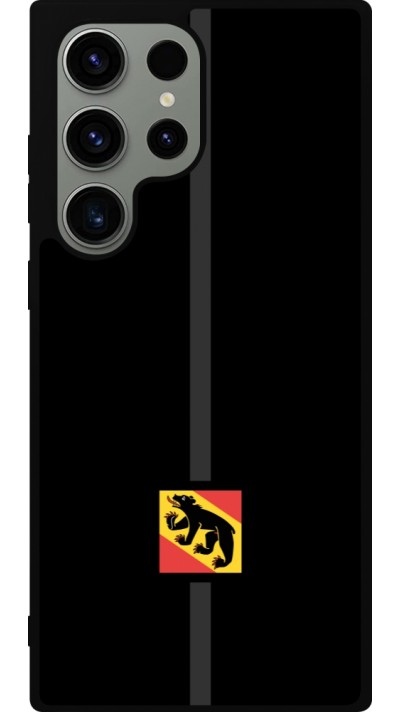 Samsung Galaxy S23 Ultra Case Hülle - Silikon schwarz Kanton BE schwarz