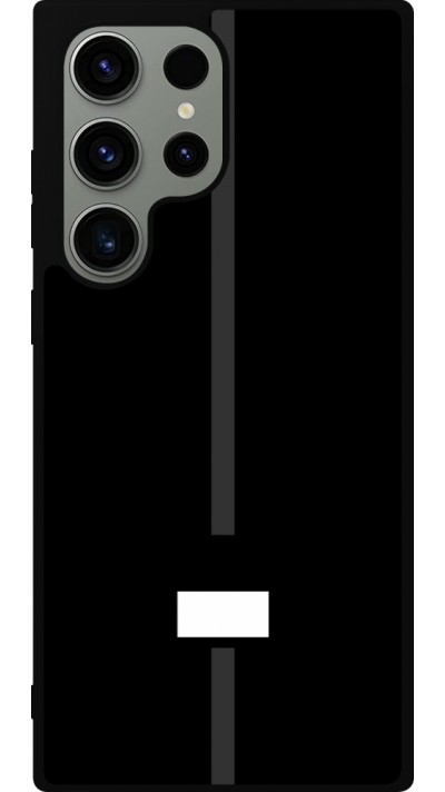 Samsung Galaxy S23 Ultra Case Hülle - Silikon schwarz Kanton FR schwarz
