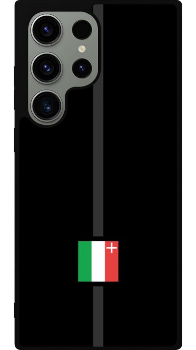 Samsung Galaxy S23 Ultra Case Hülle - Silikon schwarz Kanton NE schwarz
