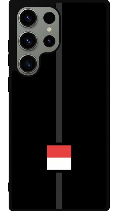 Samsung Galaxy S23 Ultra Case Hülle - Silikon schwarz Kanton SO schwarz