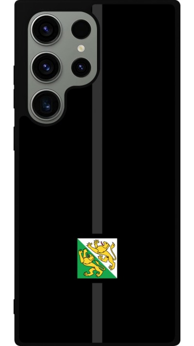 Samsung Galaxy S23 Ultra Case Hülle - Silikon schwarz Kanton TG schwarz