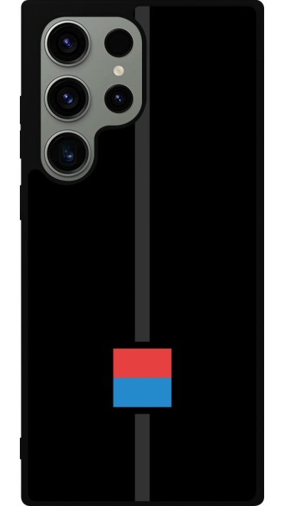 Samsung Galaxy S23 Ultra Case Hülle - Silikon schwarz Kanton TI schwarz