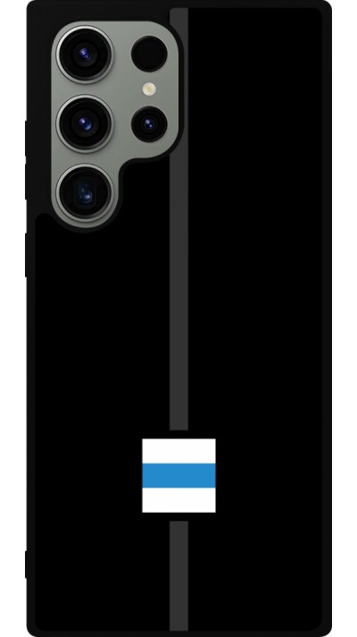 Samsung Galaxy S23 Ultra Case Hülle - Silikon schwarz Kanton ZG schwarz