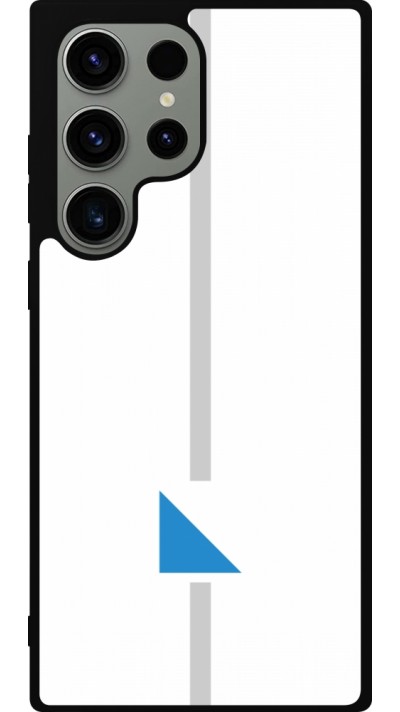 Samsung Galaxy S23 Ultra Case Hülle - Silikon schwarz Kanton ZH weiss