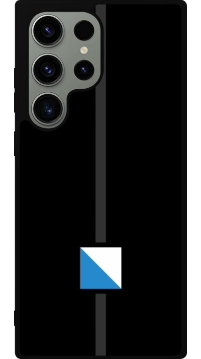 Samsung Galaxy S23 Ultra Case Hülle - Silikon schwarz Kanton ZH schwarz