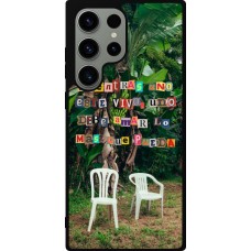 Coque Samsung Galaxy S23 Ultra - Silicone rigide noir Chairs DTMF