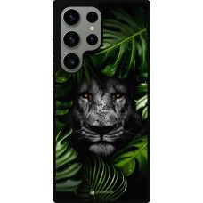 Samsung Galaxy S23 Ultra Case Hülle - Silikon schwarz Forest Lion