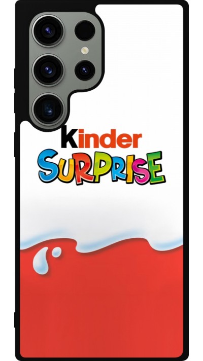 Samsung Galaxy S23 Ultra Case Hülle - Silikon schwarz Kinder Surprise Samsung Galaxy S23 Ultra Case Hülle - Silikon schwarz Kinder Surprise