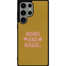 Samsung Galaxy S23 Ultra Case Hülle - Silikon schwarz Mom 2026 Are Magic