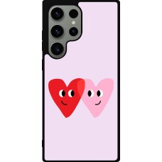 Coque Samsung Galaxy S23 Ultra - Silicone rigide noir Saint Valentines Day 26 Heart