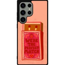 Coque Samsung Galaxy S23 Ultra - Silicone rigide noir Saint Valentines Day 26 Perfect Match