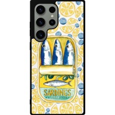 Coque Samsung Galaxy S23 Ultra - Silicone rigide noir Sardines in oil 2026
