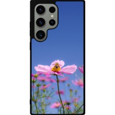 Samsung Galaxy S23 Ultra Case Hülle - Silikon schwarz Bee on a flower Spring 2026