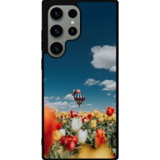 Samsung Galaxy S23 Ultra Case Hülle - Silikon schwarz Hot air balloon Spring 2026