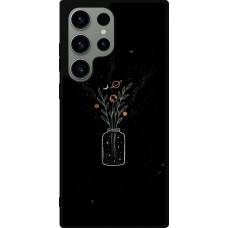 Samsung Galaxy S23 Ultra Case Hülle - Silikon schwarz Vase black