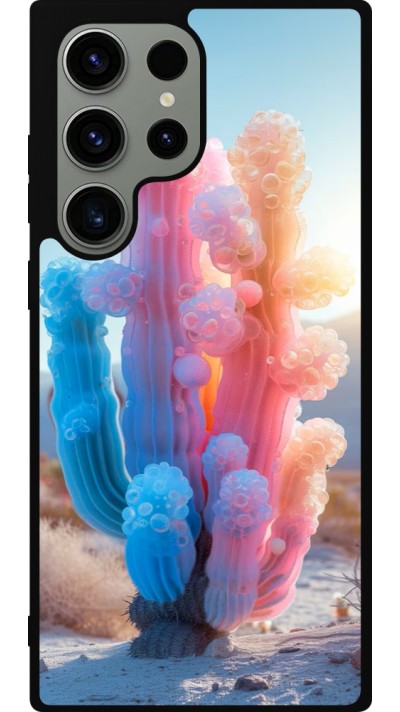 Samsung Galaxy S23 Ultra Case Hülle - Silikon schwarz Artificial vegetation 2025