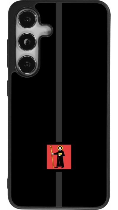 Samsung Galaxy S24 Case Hülle - Silikon schwarz Kanton GL schwarz