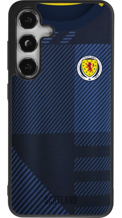 Samsung Galaxy S24 Case Hülle - Silikon schwarz Schottland personalisierbares Fussballtrikot Samsung Galaxy S24 Case Hülle - Silikon schwarz Schottland personalisierbares Fussballtrikot