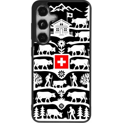 Samsung Galaxy S24 Case Hülle - Silikon schwarz Poya Schweiz 3 schwarz