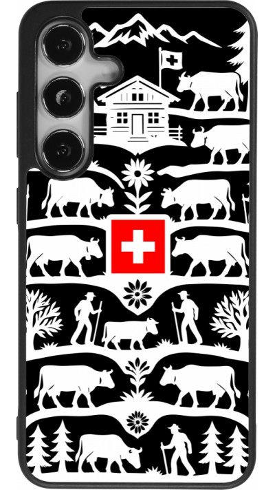 Samsung Galaxy S24 Case Hülle - Silikon schwarz Poya Schweiz 3 schwarz Samsung Galaxy S24 Case Hülle - Silikon schwarz Poya Schweiz 3 schwarz