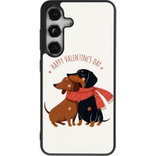 Samsung Galaxy S24 Case Hülle - Silikon schwarz Saint Valentines Day 26 Happy Valentine