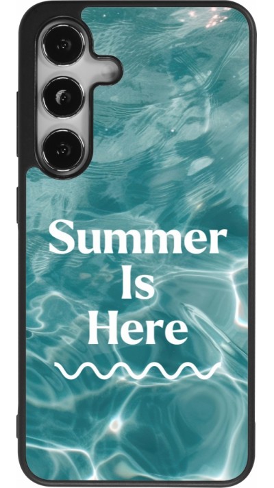 Samsung Galaxy S24 Case Hülle - Silikon schwarz Summer 2025 Summer is here