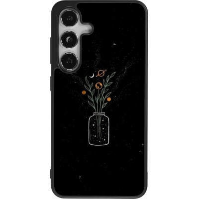 Samsung Galaxy S24 Case Hülle - Silikon schwarz Vase black