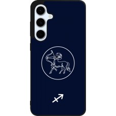 Samsung Galaxy S24 FE Case Hülle - Silikon schwarz Astrologie Schütze