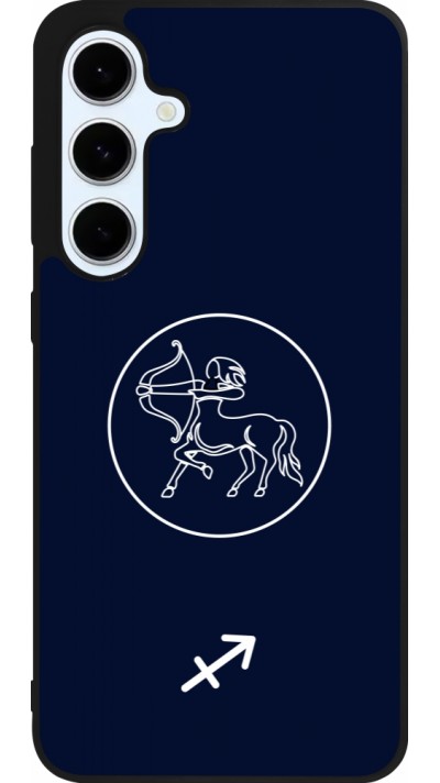 Samsung Galaxy S24 FE Case Hülle - Silikon schwarz Astrologie Schütze