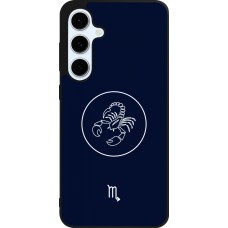 Samsung Galaxy S24 FE Case Hülle - Silikon schwarz Astrologie Skorpion