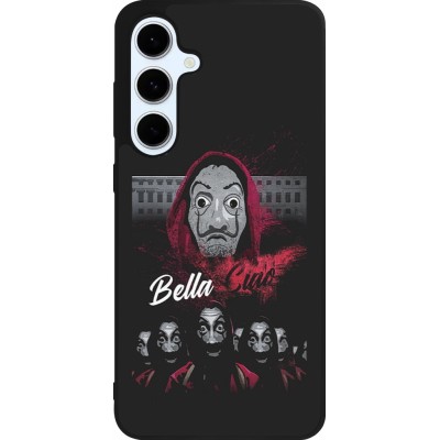 Samsung Galaxy S24 FE Case Hülle - Silikon schwarz Bella Ciao