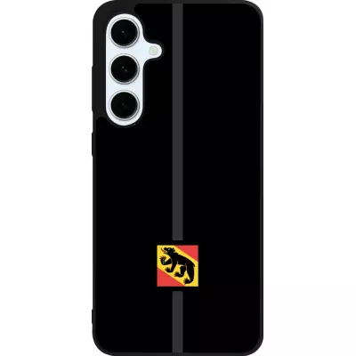 Samsung Galaxy S24 FE Case Hülle - Silikon schwarz Kanton BE schwarz