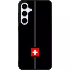 Samsung Galaxy S24 FE Case Hülle - Silikon schwarz Kanton CH schwarz