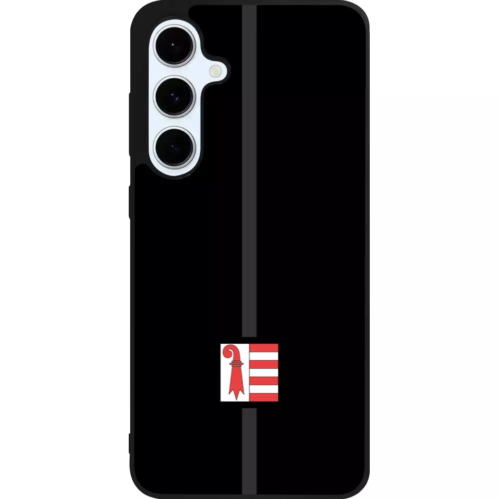 Samsung Galaxy S24 FE Case Hülle - Silikon schwarz Kanton JU schwarz