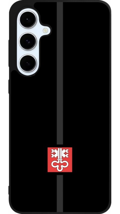 Samsung Galaxy S24 FE Case Hülle - Silikon schwarz Kanton NW schwarz