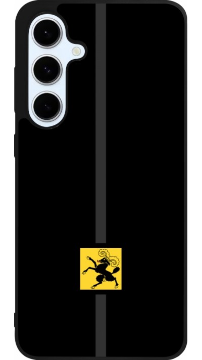 Samsung Galaxy S24 FE Case Hülle - Silikon schwarz Kanton SH schwarz