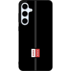 Samsung Galaxy S24 FE Case Hülle - Silikon schwarz Kanton VS schwarz