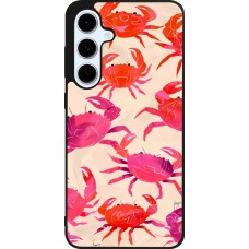 Coque Samsung Galaxy S24 FE - Silicone rigide noir Crabs Paint