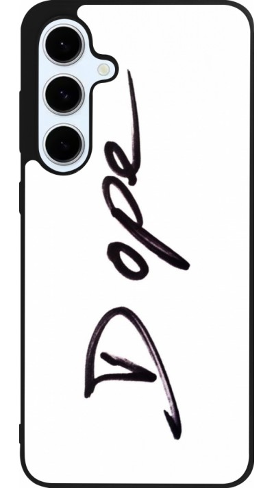 Coque Samsung Galaxy S24 FE - Silicone rigide noir Dope