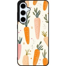 Samsung Galaxy S24 FE Case Hülle - Silikon schwarz Easter 2026 Illustration carrots