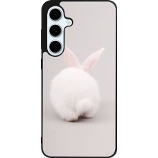 Coque Samsung Galaxy S24 FE - Silicone rigide noir Easter 2024 bunny butt