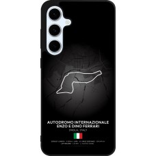 Coque Samsung Galaxy S24 FE - Silicone rigide noir F1 Track 2025 Emilia-Rogmana