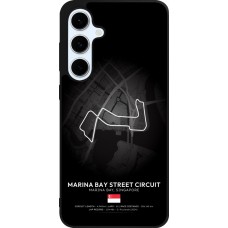 Coque Samsung Galaxy S24 FE - Silicone rigide noir F1 Track 2025 Singapore