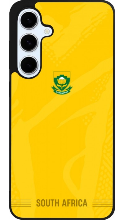 Samsung Galaxy S24 FE Case Hülle - Silikon schwarz Südafrika 2026 personalisierbares Fussballtrikot