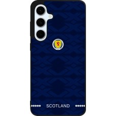 Samsung Galaxy S24 FE Case Hülle - Silikon schwarz Schottland 2026 personalisierbares Fussballtrikot